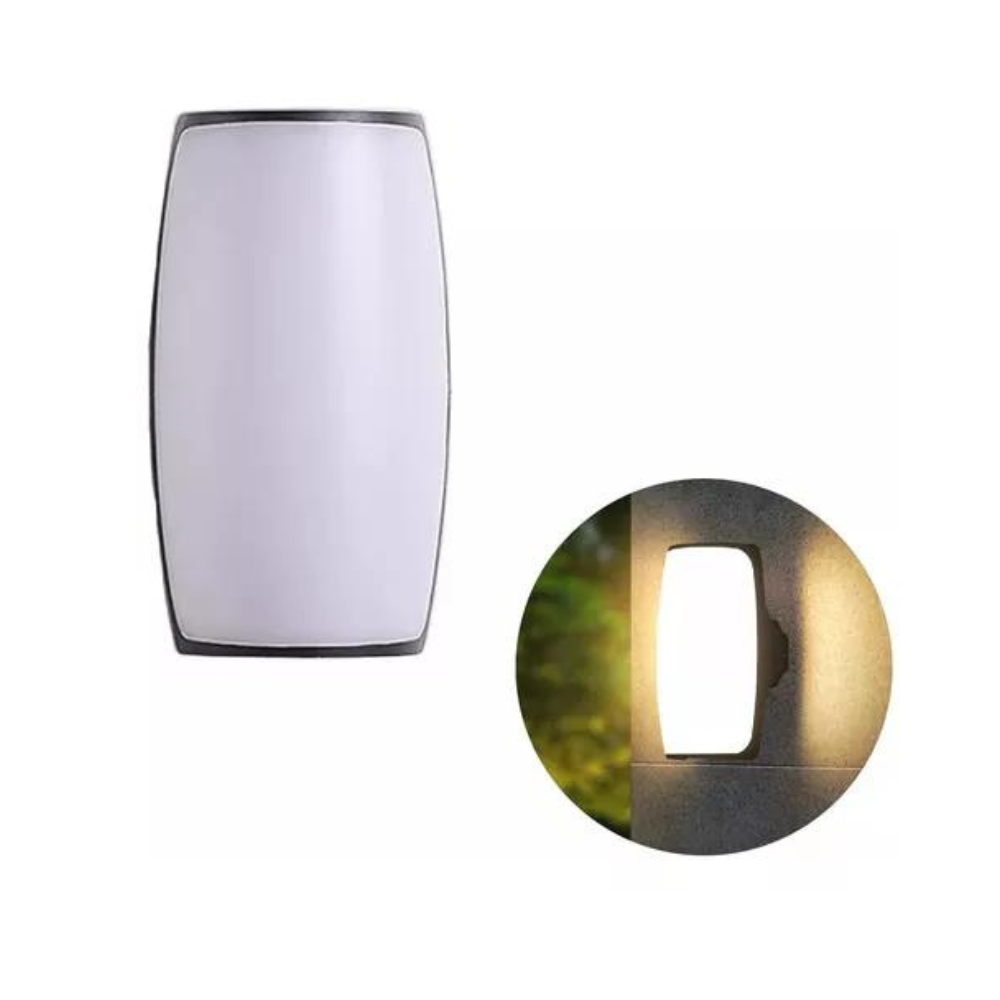 Lampara Led Exterior De Pared Arbotante 15w Jardin - Cormanix